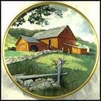 Summer barn Collector Plate by Eric Sloane MAIN