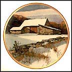 Winter Morning Collector Plate by Eric Sloane MAIN