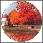 Autumn Buggy Ride Collector Plate by Jerry Irwin MAIN