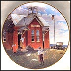 Back To School Collector Plate by George Hallmark MAIN