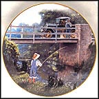 Gone Fishin' Collector Plate by George Hallmark MAIN