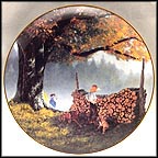 Grandpa's Helper Collector Plate by George Hallmark MAIN