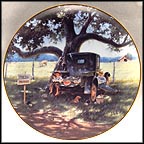 Lazy Days Collector Plate by George Hallmark MAIN