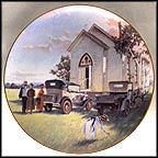 Sunday Morning Collector Plate by George Hallmark MAIN