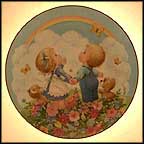 Blessings From Above Collector Plate by Ruth J. Morehead MAIN