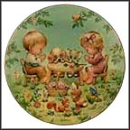 Life's Little Blessing Collector Plate by Ruth J. Morehead MAIN
