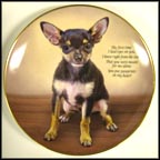 Pawprints On My Heart Collector Plate MAIN