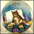Cat Nap Collector Plate by Gary Patterson MAIN