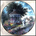 Springtime Courtship Collector Plate by Dennis Patrick Lewan MAIN