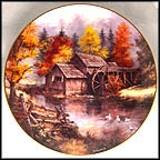 By The Old Mill Collector Plate by Rudi Reichardt MAIN