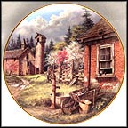 Peaceful Retreat Collector Plate by Rudi Reichardt MAIN