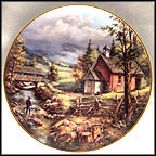 Summertime Collector Plate by Rudi Reichardt MAIN