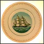Clipper Ship - Flying Cloud Collector Plate by Currier And Ives MAIN