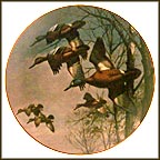 Misty Morning Collector Plate by David Maass MAIN