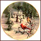 January Calm Collector Plate by Bradley Jackson MAIN