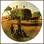 A Well Deserved Break Collector Plate by Emmett Kaye MAIN