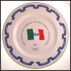 The Alamo Flag - 1836 Collector Plate MAIN