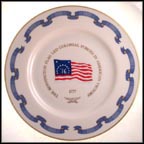 The Bennington Flag - 1777 Collector Plate MAIN