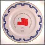 The Bunker Hill Flag - 1775 Collector Plate MAIN
