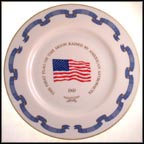 The First Flag On The Moon - 1969 Collector Plate MAIN