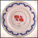 The Royal Standard Of Spain - 1492 Collector Plate MAIN