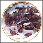 Bobwhites Collector Plate by Owen J. Gromme MAIN