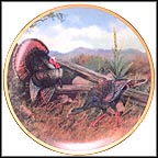 A Long Courtship Collector Plate by Owen J. Gromme MAIN