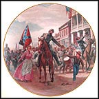 Stonewall Enters Winchester Collector Plate by Mort Künstler MAIN
