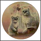 Butterfly Watchers Collector Plate by Ruanne Manning MAIN