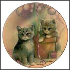 Playful Companions Collector Plate by Ruanne Manning MAIN