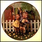 Come Back Soon Collector Plate by M I Hummel MAIN
