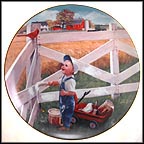 Morning Song Collector Plate by Donald Zolan MAIN