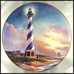 Cape Hatteras Lighthouse Collector Plate by Charles Carter MAIN