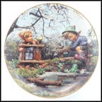 April - Signs of Spring Collector Plate by M I Hummel MAIN