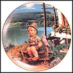 June - Carefree Days Collector Plate by M I Hummel MAIN
