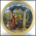 Let's Tell the World Collector Plate by M I Hummel MAIN