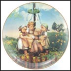 May - Maypole Collector Plate by M I Hummel MAIN