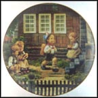 September - Back to School Collector Plate by M I Hummel MAIN
