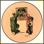 Back To School Collector Plate by Norman Rockwell MAIN