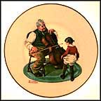 Grandpa's Girl Collector Plate by Norman Rockwell MAIN