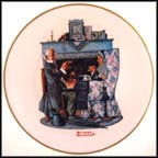 Tea For Two Collector Plate by Norman Rockwell MAIN