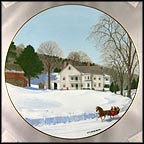 Chittendon's Place Collector Plate by Charlotte Sternberg MAIN