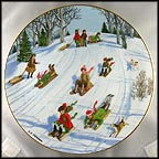 What A Ride Collector Plate by Charlotte Sternberg MAIN