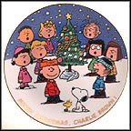 Merry Christmas, Charlie Brown! Collector Plate by Charles M. Schulz MAIN