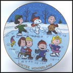Winter Wonderland Collector Plate by Charles M. Schulz MAIN