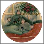 Chelsea And Charlie Collector Plate by Robert Guzman-Forbes MAIN