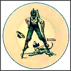 Boy On Stilts Collector Plate by Norman Rockwell MAIN