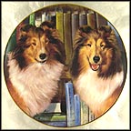 Bookends Collector Plate by Edward Aldrich MAIN