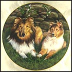 Leisure Time Collector Plate by Edward Aldrich MAIN