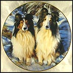 Snow Day Collector Plate by Edward Aldrich MAIN